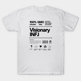 Visionary Infj MBTI T-Shirt